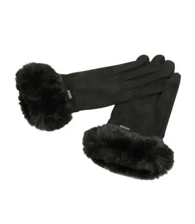 Gants noirs femme morgan 5gfur1