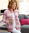 Women's Pink Fleece Jacket Atlas For Men