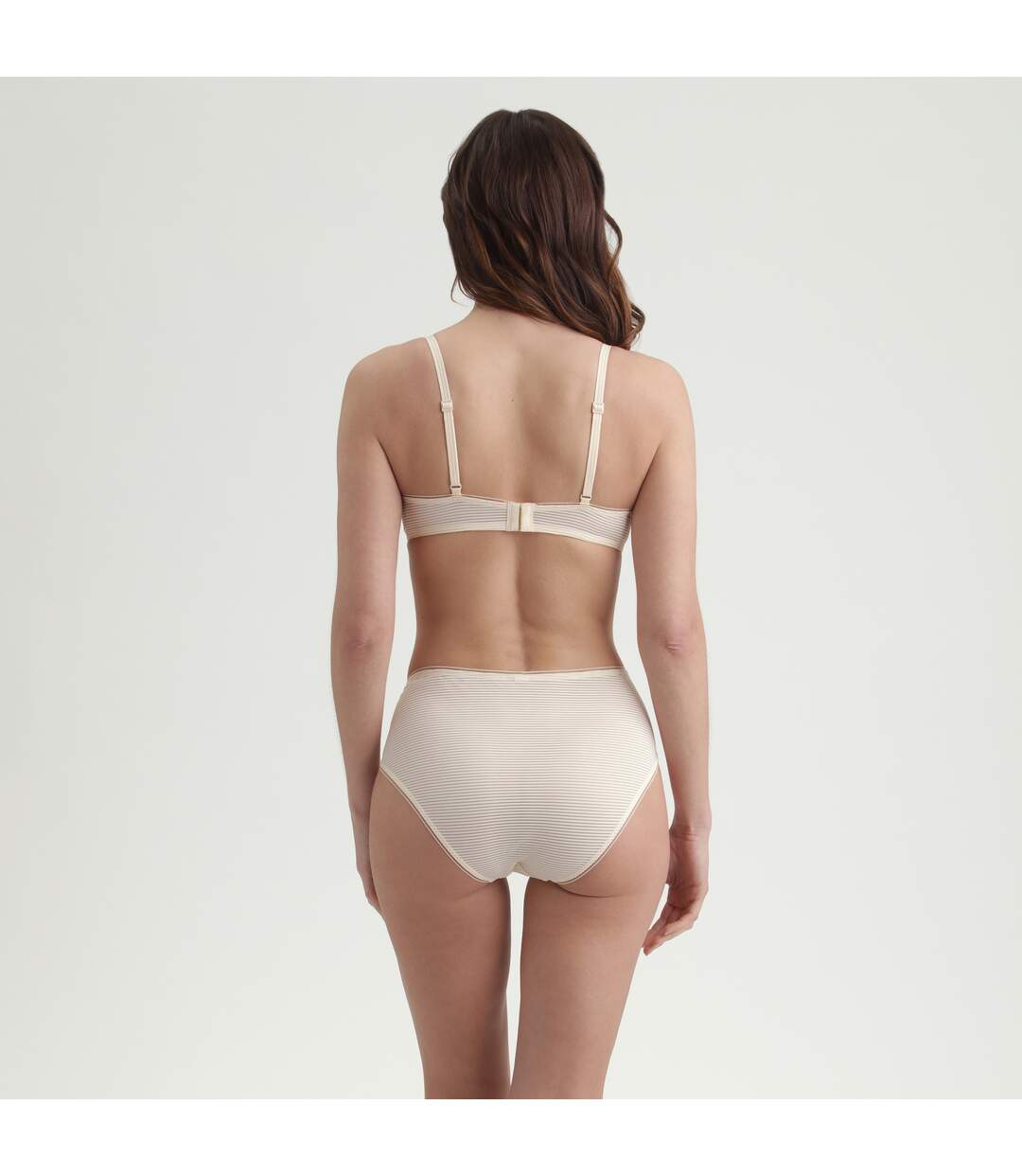 Culotte taille haute à rayures Dim x Inès de La Fressange,-4
