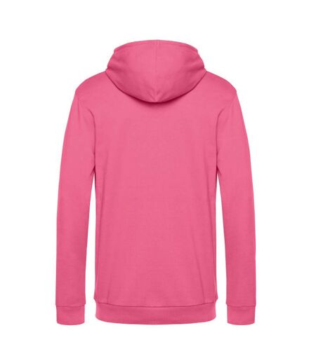 Sweat à capuche homme rose B&C