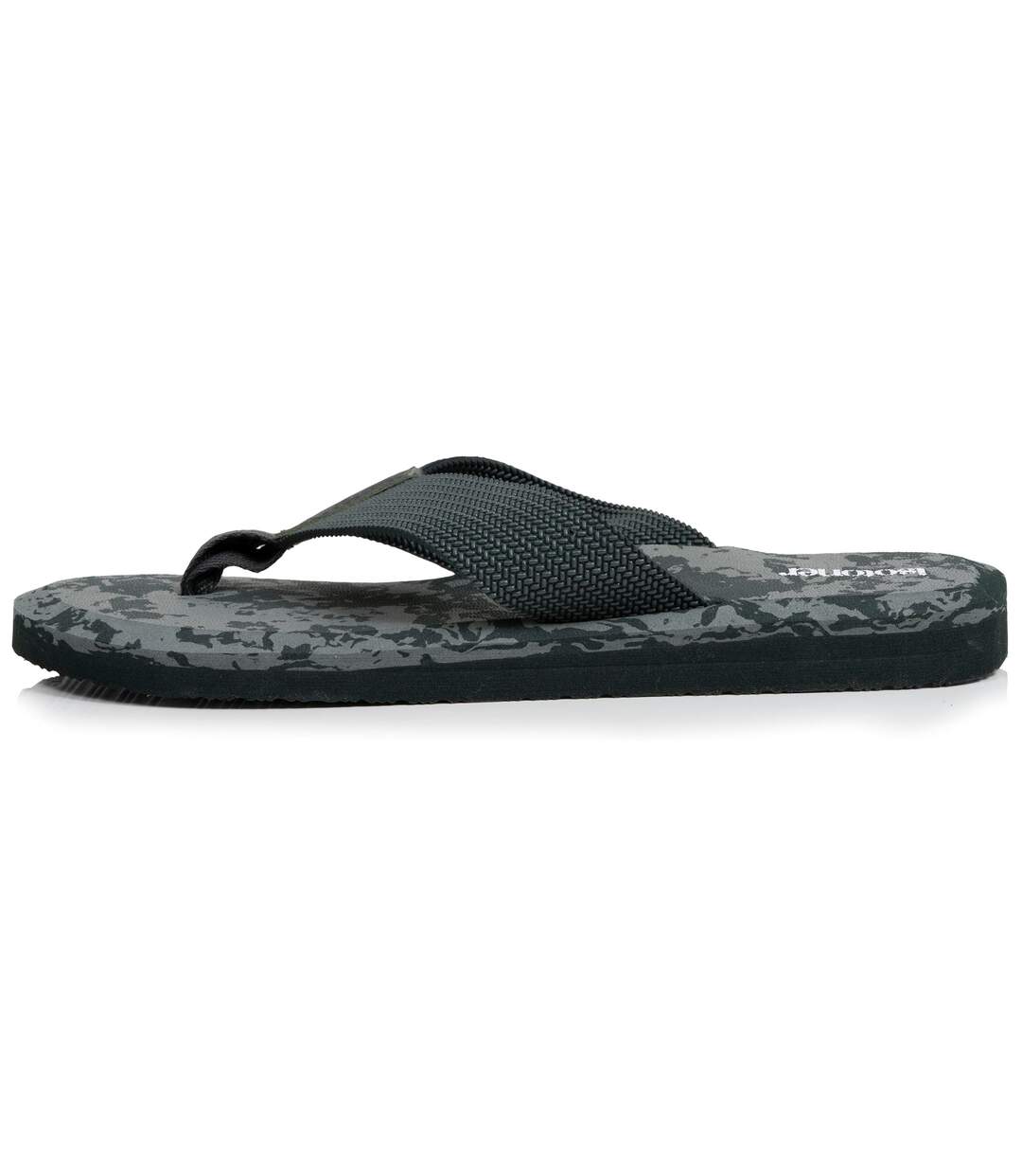 Isotoner Tongs homme très confortables, tiges larges-3