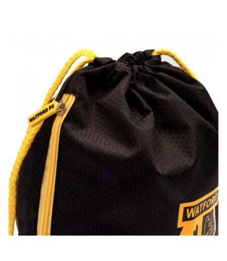 Watford FC - Sac de sport (Noir / jaune) (Taille unique) - UTSG18517