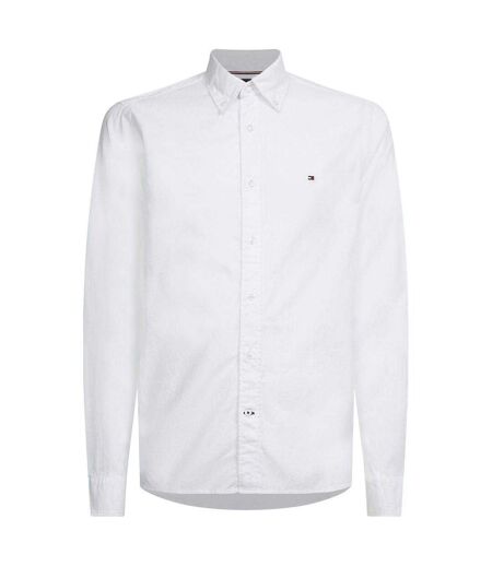 Chemise Manches Longues Core Flex Homme Blanc Tommy Hilfiger
