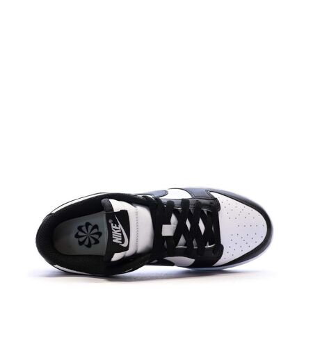 Dunk low baskets blanches/noires femme nike