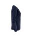 Womens/ladies Knitted Cardigan Navy James Harvest-4