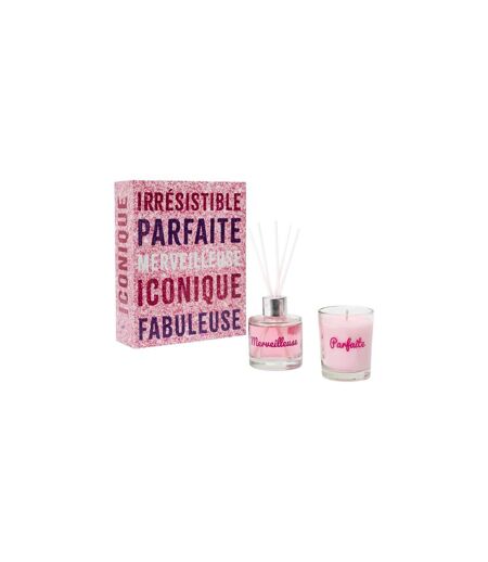 Coffret Senteur Parfumée Paillette 18cm Framboise & Fruits Rouges