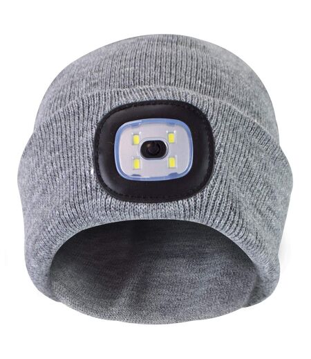 Ladies Led Beanie Hat | Knitted Rechargeable Beanie with Headlamp