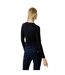 T-shirt Manches Longues Motif/style Brodé Femme Noir Guess-4