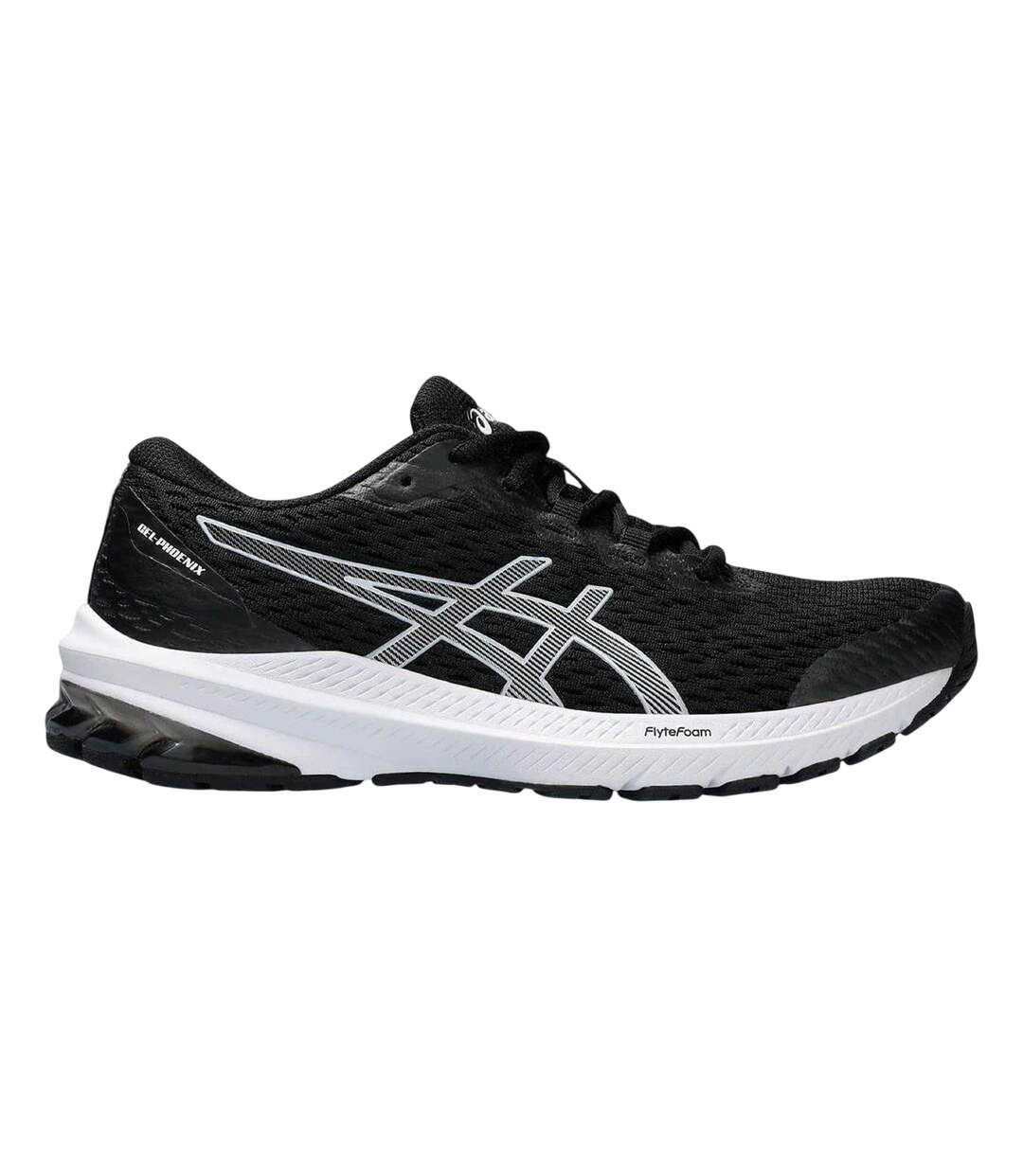 Chaussures Course À Pied Gel Phoenix Femme Noir Blanc Asics-4