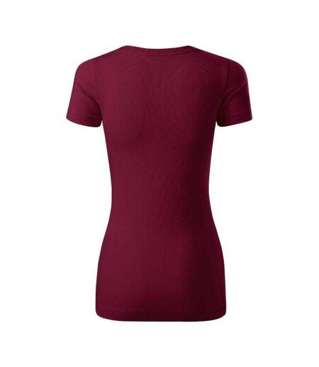 T-shirt Action Femme Bordeaux Malfini