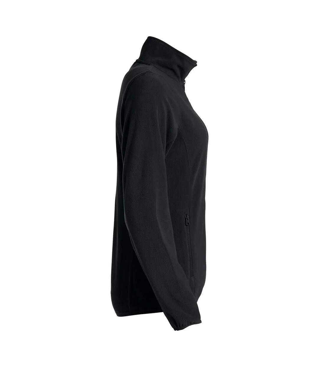 Veste Polaire Basic Femme Noir Clique-4