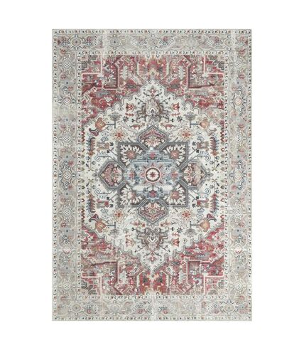 Tapis orient tissé en coton motif classique TAYMA