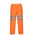 Portwest Mens Hi-Vis Safety Rain Trousers (Orange) - UTPW436