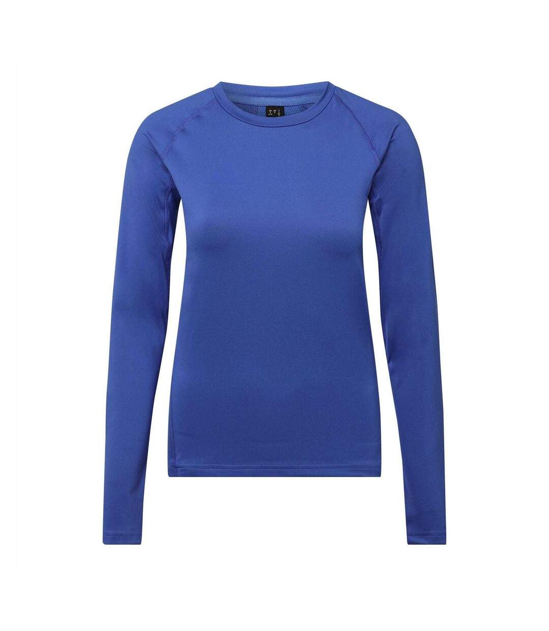 T-shirt Manches Longues Techfit Femme Bleu Vif Adidas-1