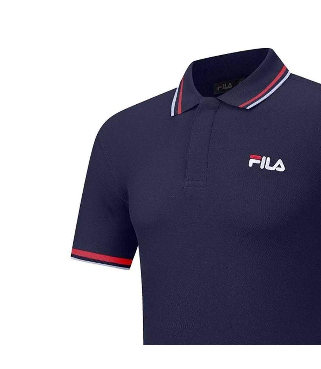 Mens Bowey Polo Shirt Navy Fila-3