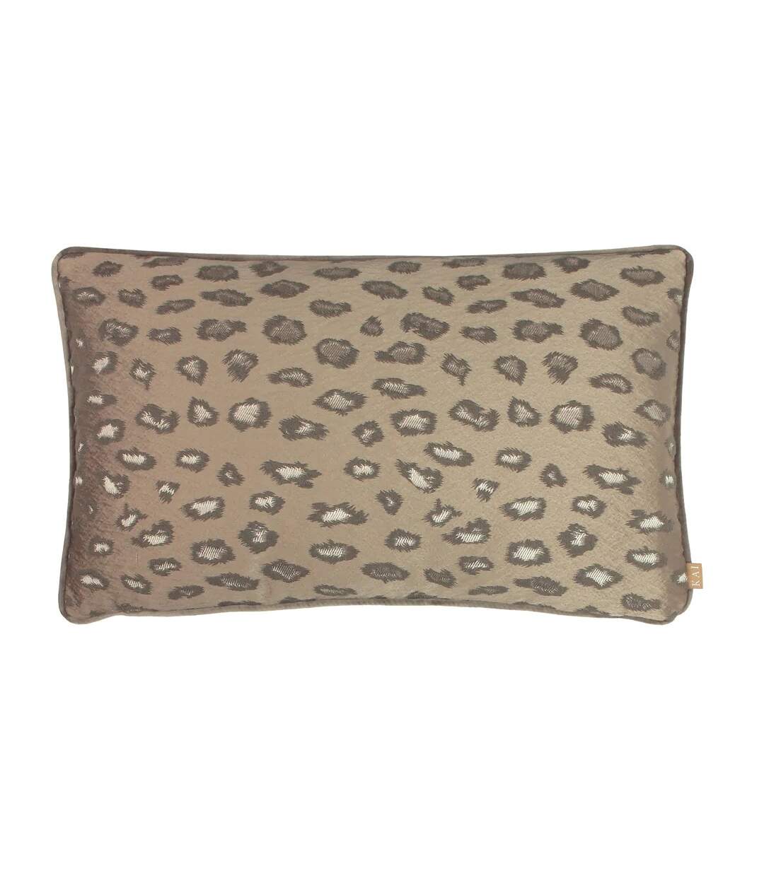 Faline jacquard leopard print cushion cover one size clay Kai-1