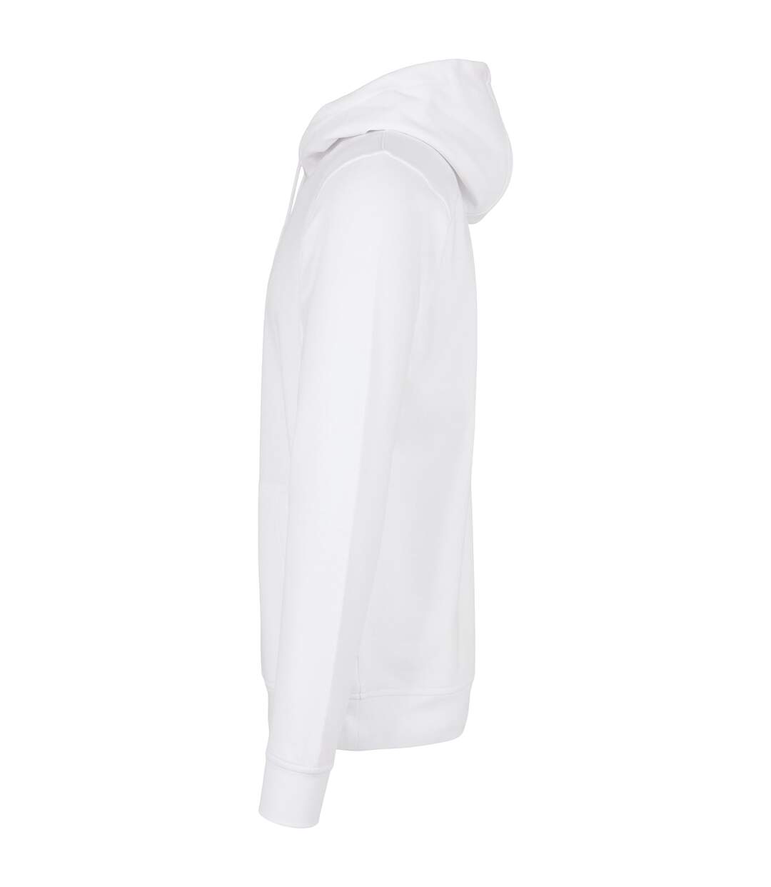 Sweat À Capuche Basic Adulte Blanc Build Your Brand-3