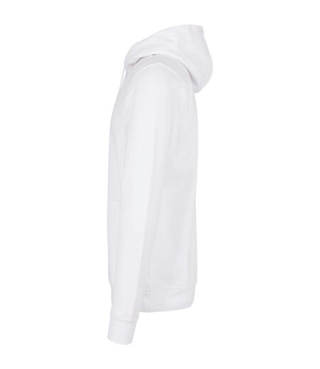 Sweat À Capuche Basic Adulte Blanc Build Your Brand