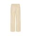 Pantalon Femme Écru Couture Club-2
