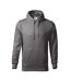 Sweat À Capuche Cape Homme Gris Foncé Malfini-1