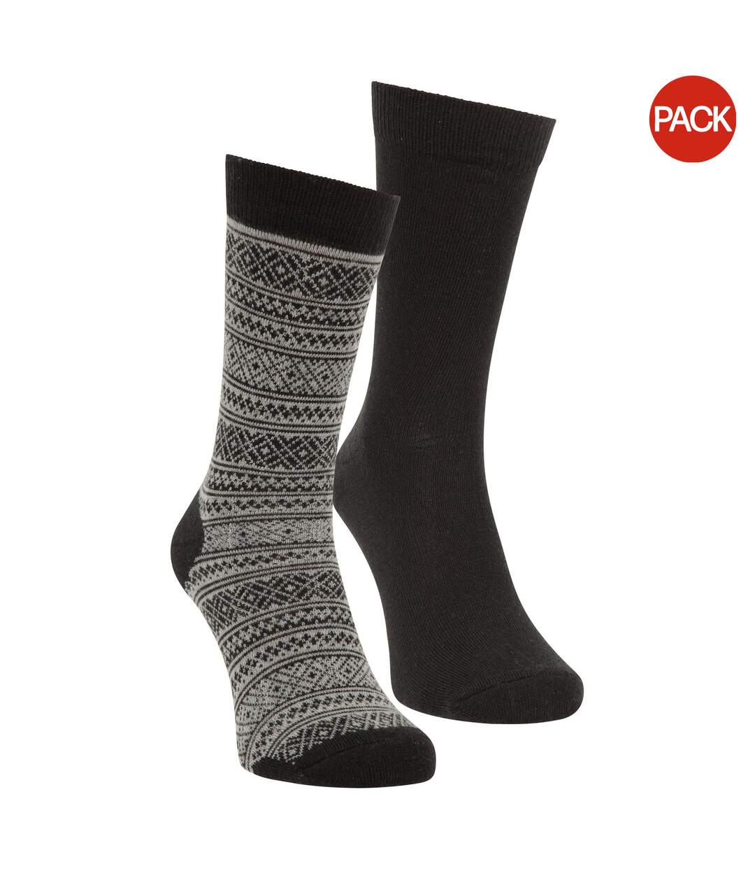 Chaussettes adulte gris Mountain Warehouse-1