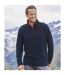 Pack of 4  Mens microfleece half zip jumper  burgundy/blue/navy blue/ecru Atlas For Men-4