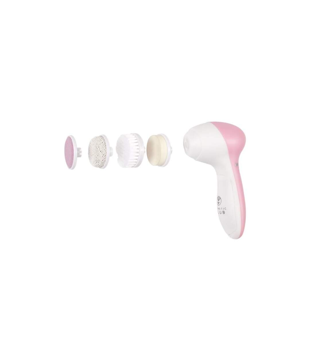 Coffret Pédicure 14 Accessoires 13cm Blanc & Rose-2