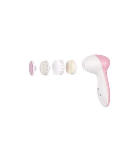 Coffret Pédicure 14 Accessoires 13cm Blanc & Rose