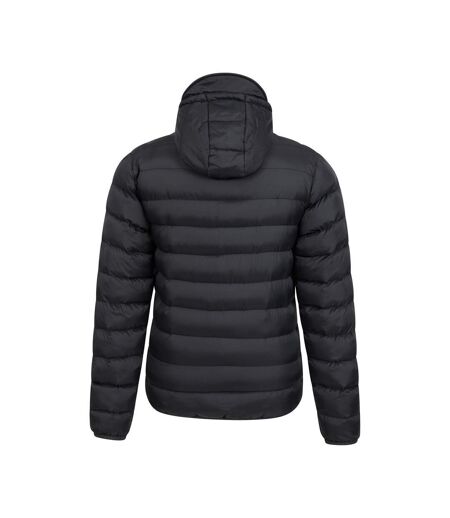 Mens Link Padded Jacket Jet Black Mountain Warehouse