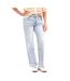 Jean droit bleu clair femme monday premium 109-1