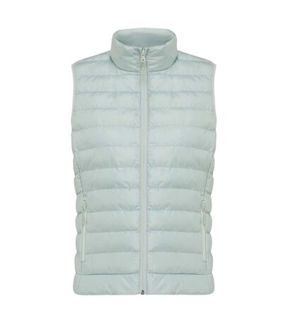 Womens/ladies meru recycled polyester body warmer iceberg green Iqoniq