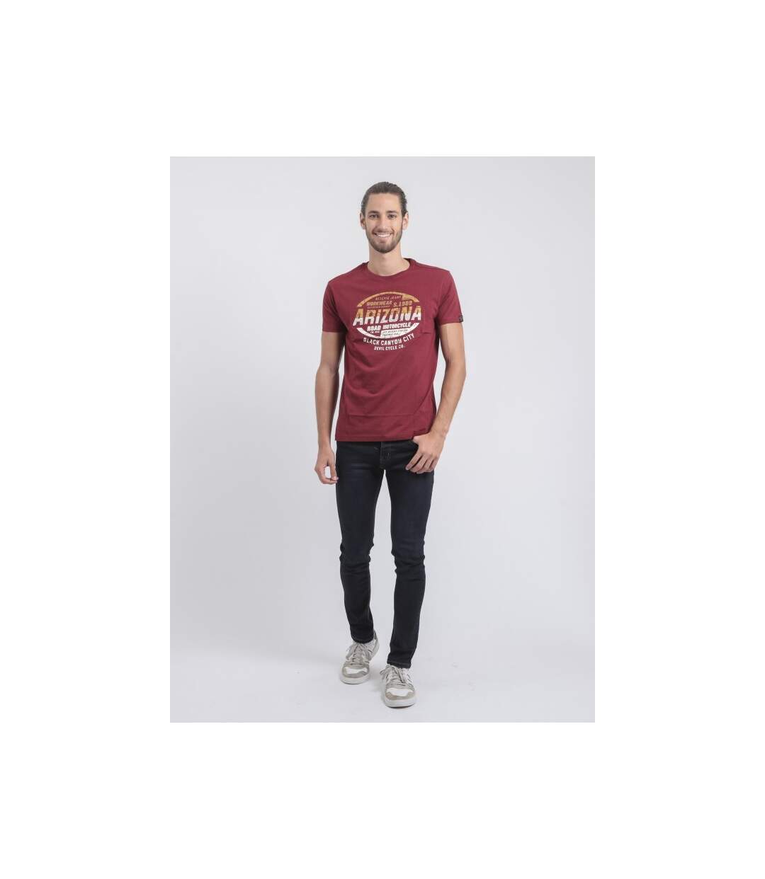 T-shirt col rond pur coton JACRAIG-4