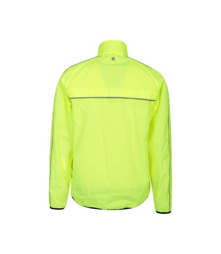 Mens Force Reflective Water Resistant Jacket Yellow Mountain Warehouse