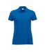 Womens/ladies Marion Polo Shirt Royal Blue Clique-1