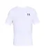 T-shirt Motif/style Logo Sur Poitrine Sportstyle Homme Blanc Noir Under Armour-1