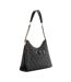 Sac à main noir/gris femme guess izzy top-2