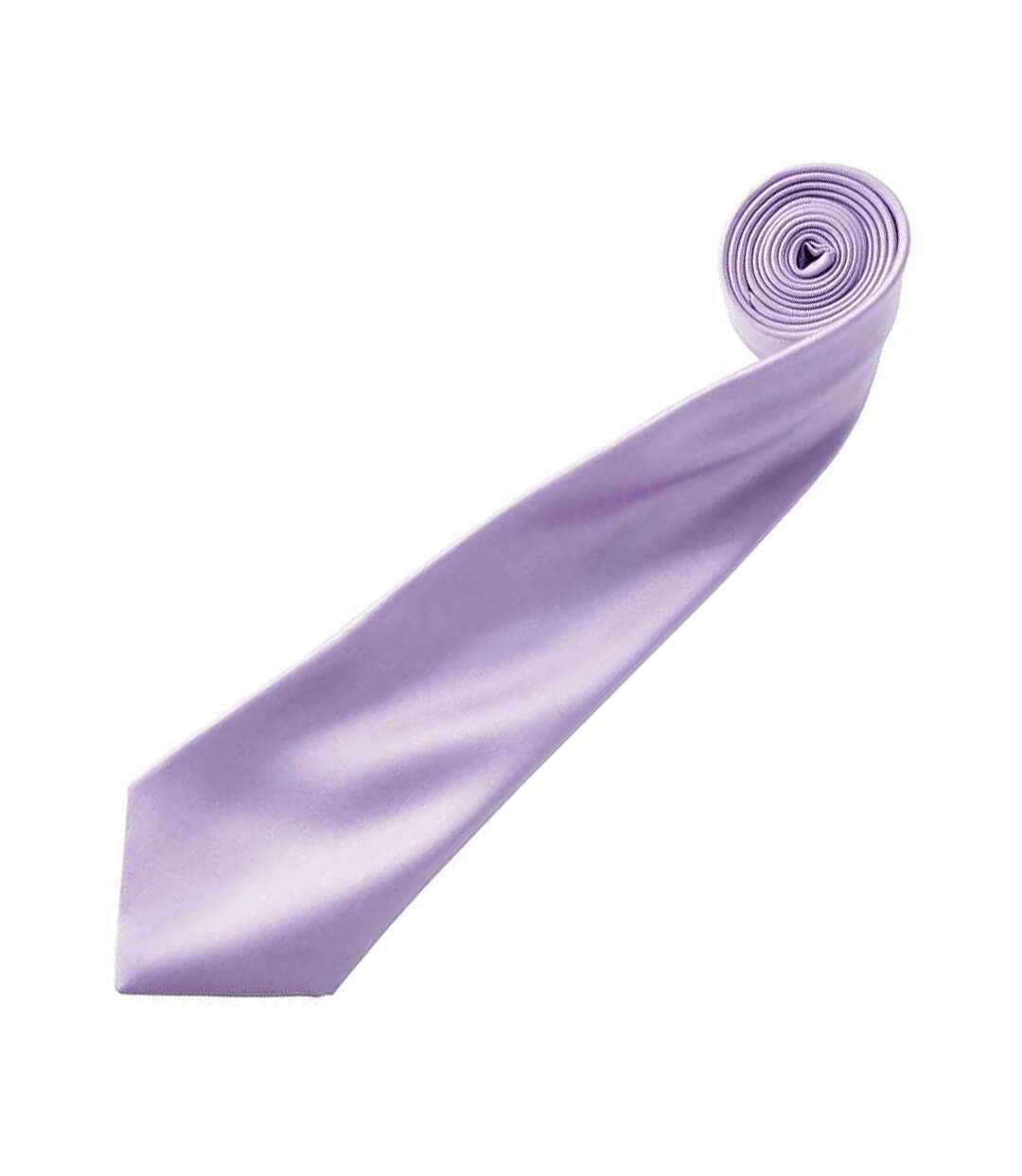 Cravate unie homme taille unique lilas Premier-2