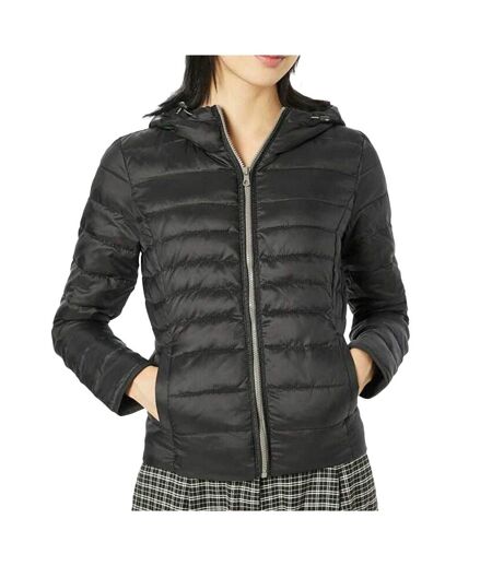 Doudoune noire femme only tahini