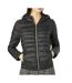 Doudoune noire femme only tahini-1