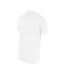 T-shirt fitness unisexe blanc AWDis-3