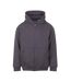 Mens Vision Heavyweight Full Zip Hoodie Solid Charcoal Awdis-1