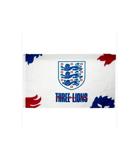 England FA Crest Flag (White/Blue) (One Size)