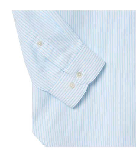 Chemise Style Crocodile Homme Bleu Blanc Lacoste