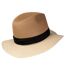 Isotoner Chapeau femme bande noire, ajustable tour de tête-2