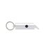 Flare Recycled Aluminium Torch Keyring (Silver) (One Size) - UTPF4260