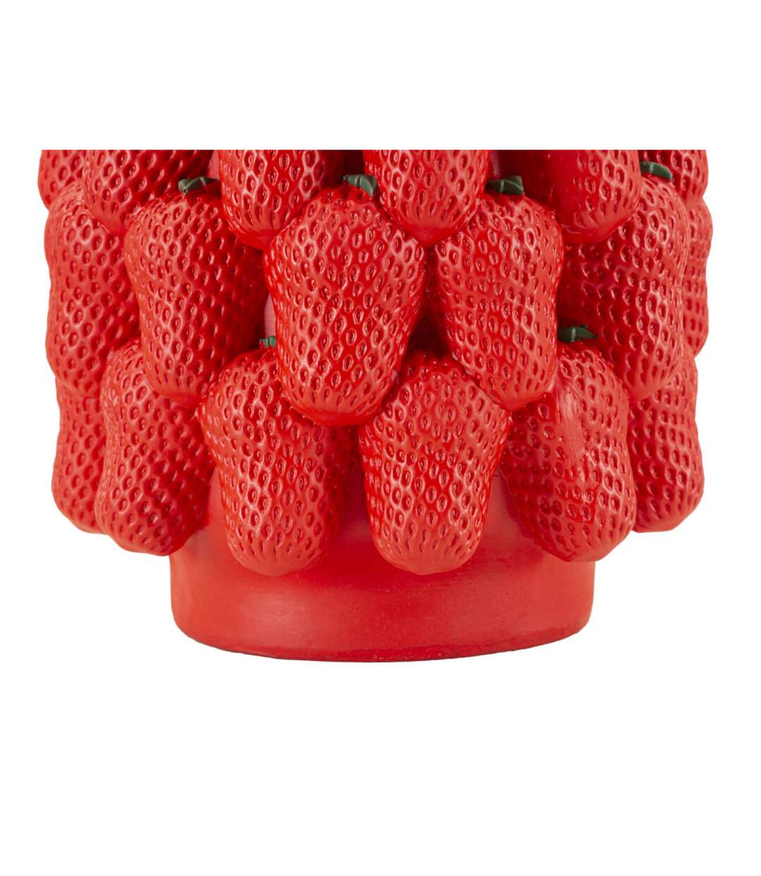 Vase Déco Fruits Fraises 32cm Rouge-5