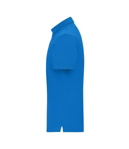 Polo Homme Bleu James And Nicholson