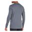 T-shirt Manches Longues Grises Homme Under Armour Chest - L-2