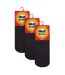 Mens 3 Pack Thermal Winter Soft Trainer Socks-2