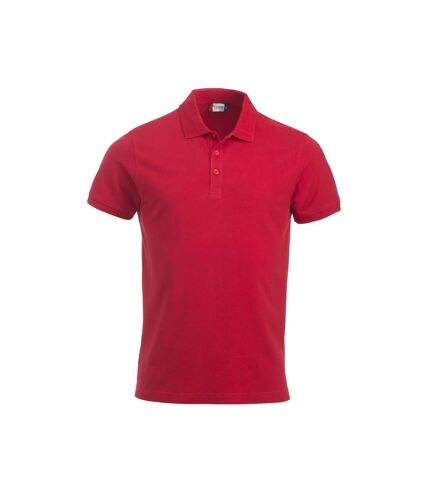 Clique Mens Classic Lincoln Polo Shirt (Red)